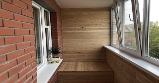 Отделка, остекление, утепление балконов в Мончегорске от 210 руб. м/2.