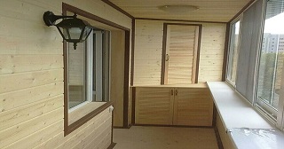 Отделка балкона под ключ Мончегорск, цена от 5875 руб.